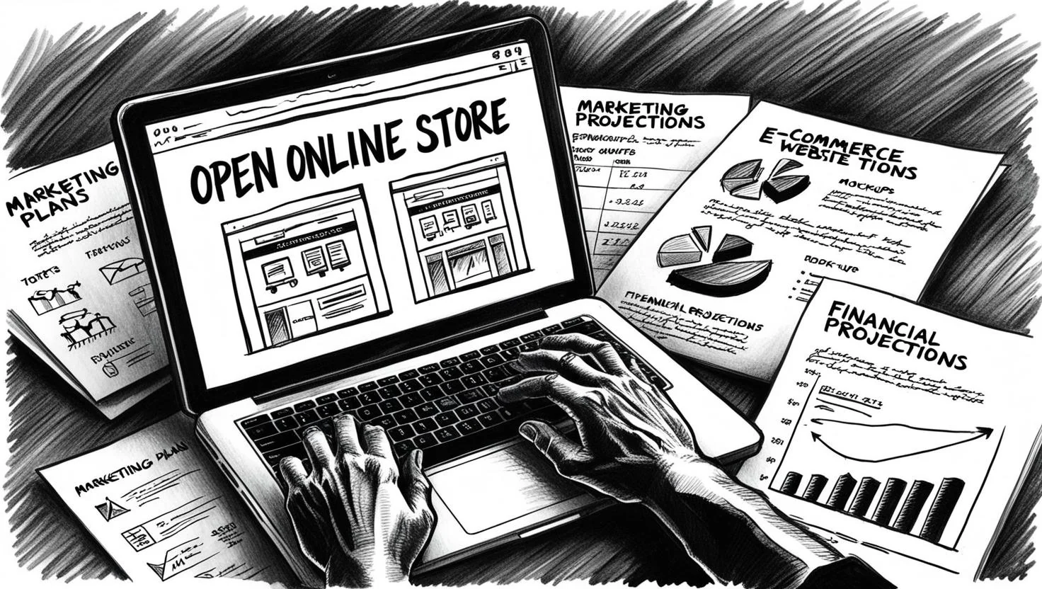 Online-Shop eröffnen